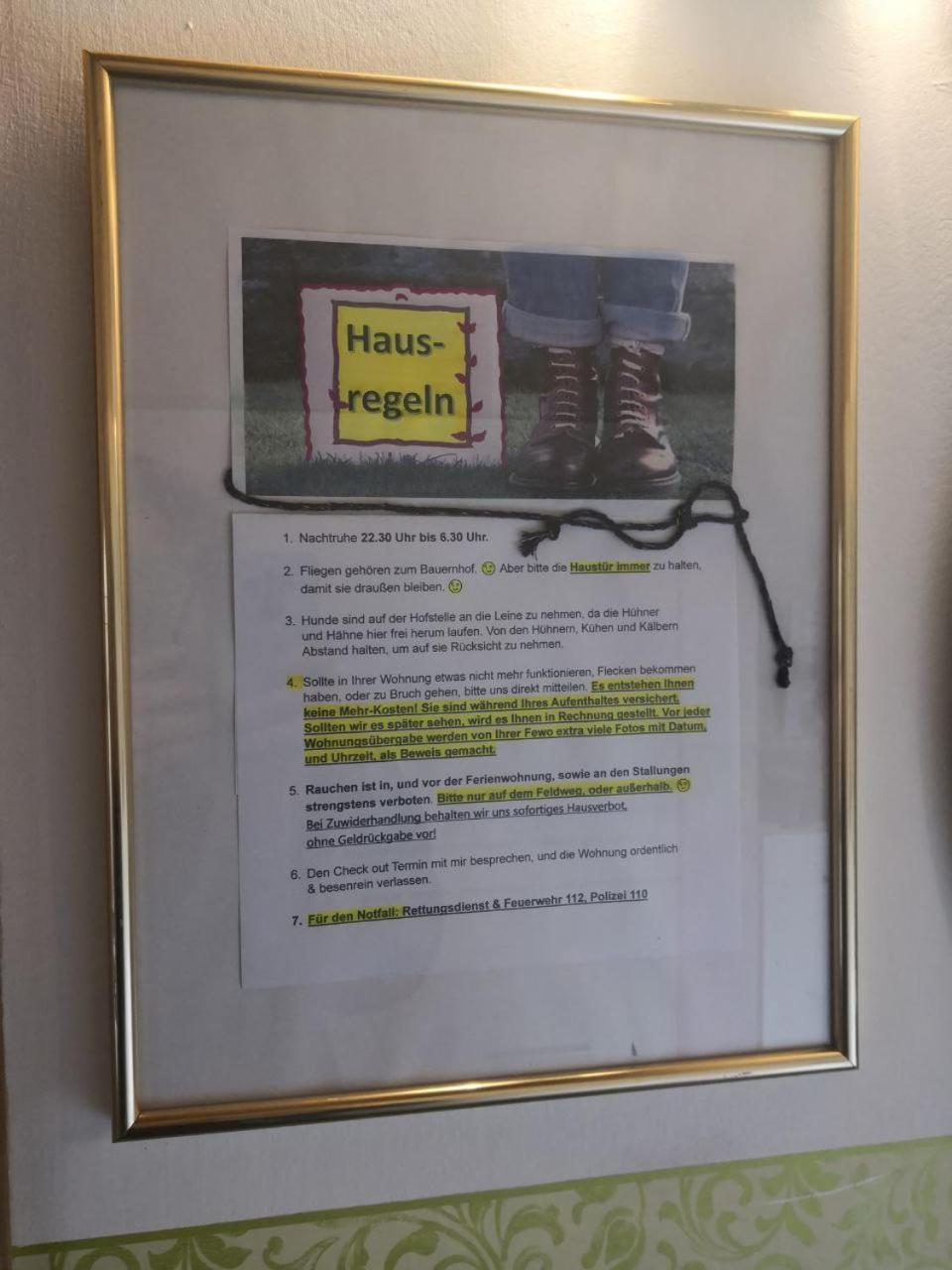 Kleine Einzigartige Ferienwohnung Auf Dem Bauernhof, Direkt In Der Natur Mit Blick Auf Schloss Braunfels Exterior foto
